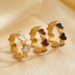 Heart Style Adjustable Ring